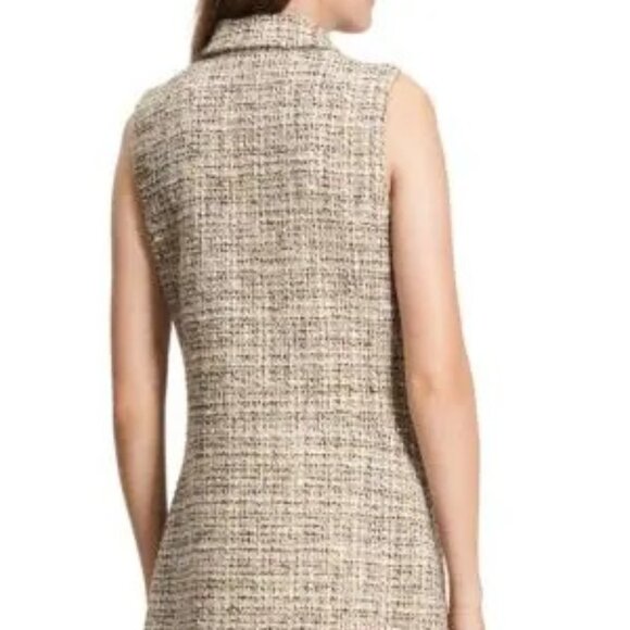 Theory Tweed Sleeveless Military Minidress | NWT | Size 4 - Picture 5 of 8